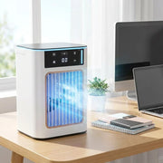 Rafraîchisseur d’air de bureau avec humidificateur – vue alternative