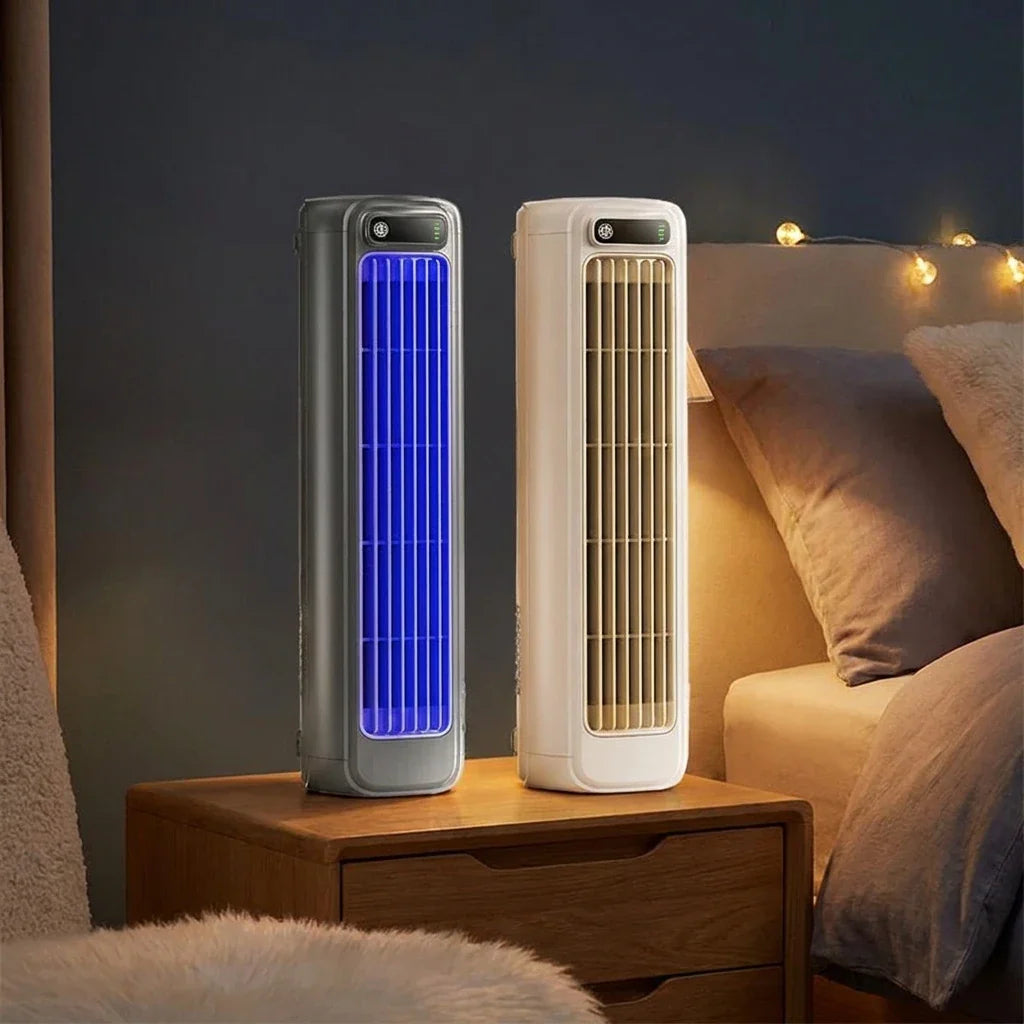 Ventilateur colonne rechargeable – vue alternative