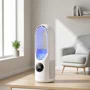Mini rafraîchisseur d’air avec écran LED – autre angle