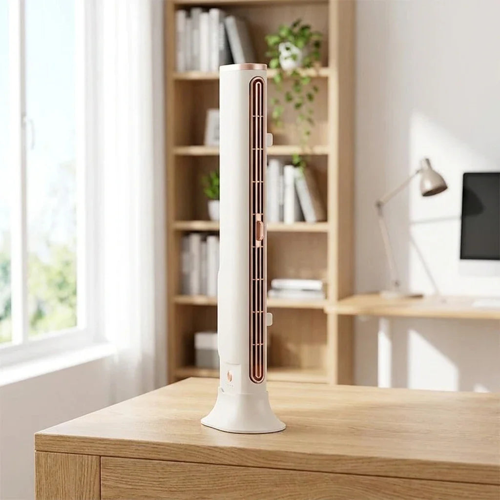 Ventilateur colonne sans pales – autre angle