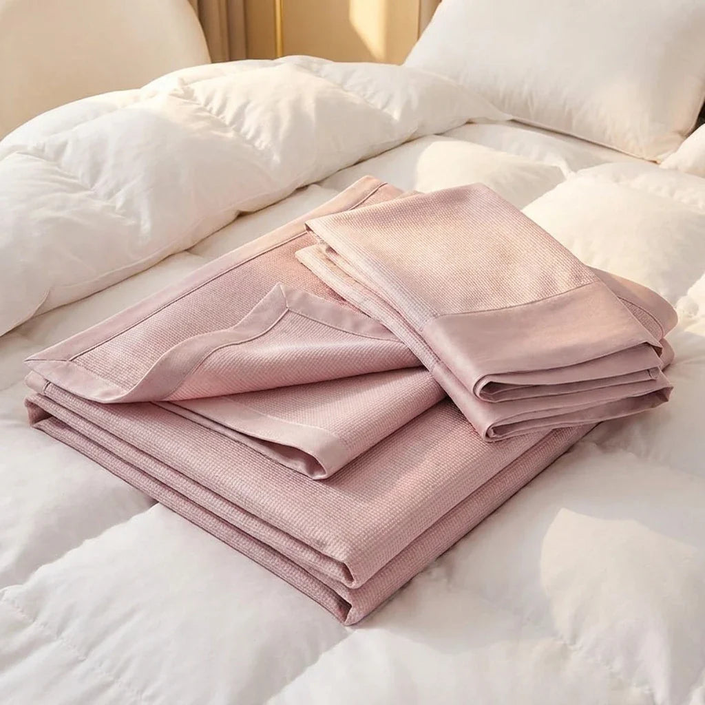 Surmatelas rafraîchissant avec taies – détail du produit