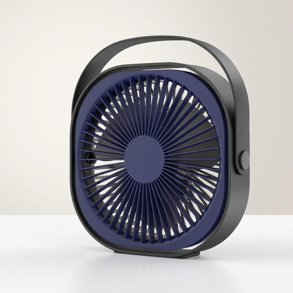 Ventilateur de bureau rechargeable – détail du produit