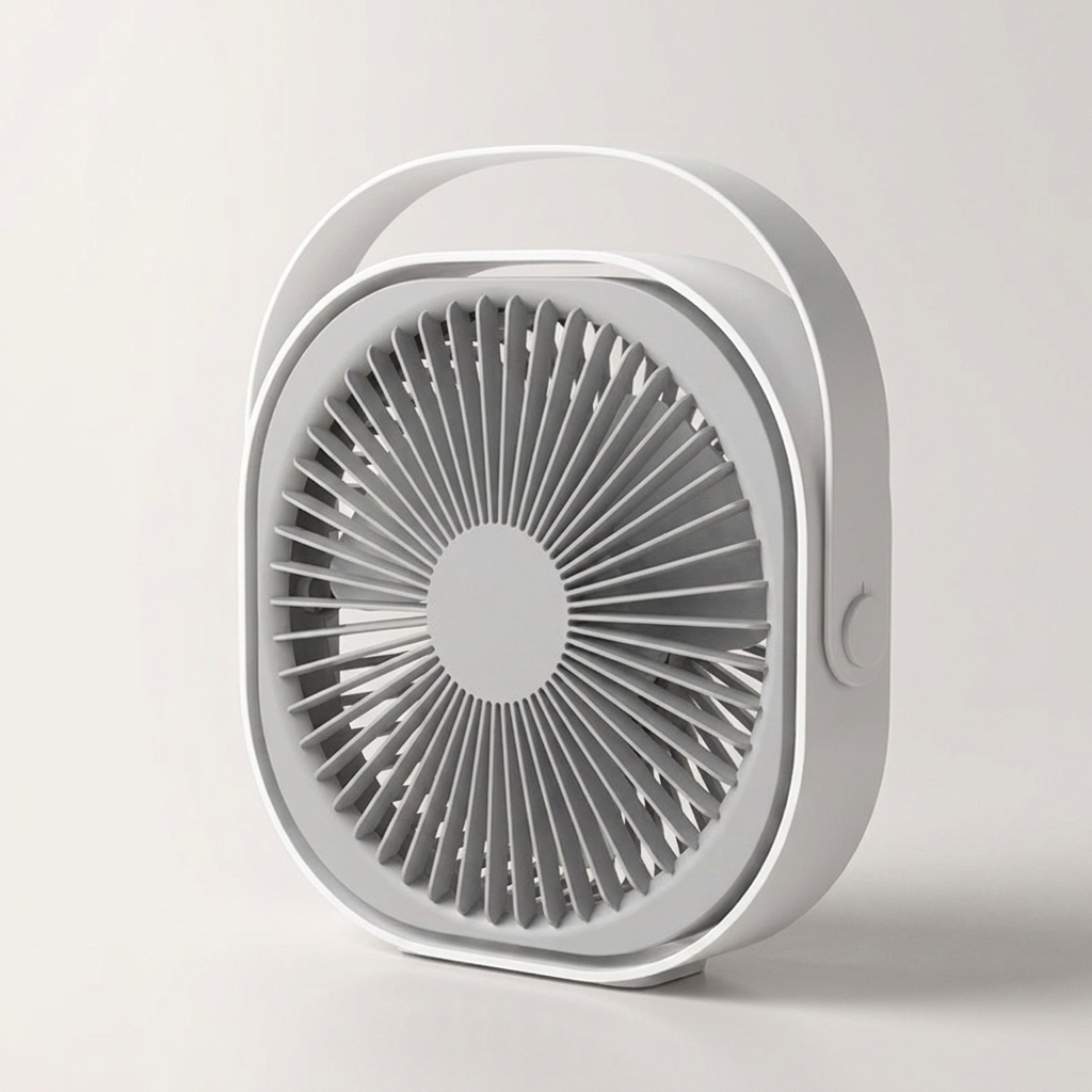 Ventilateur de bureau rechargeable – vue alternative