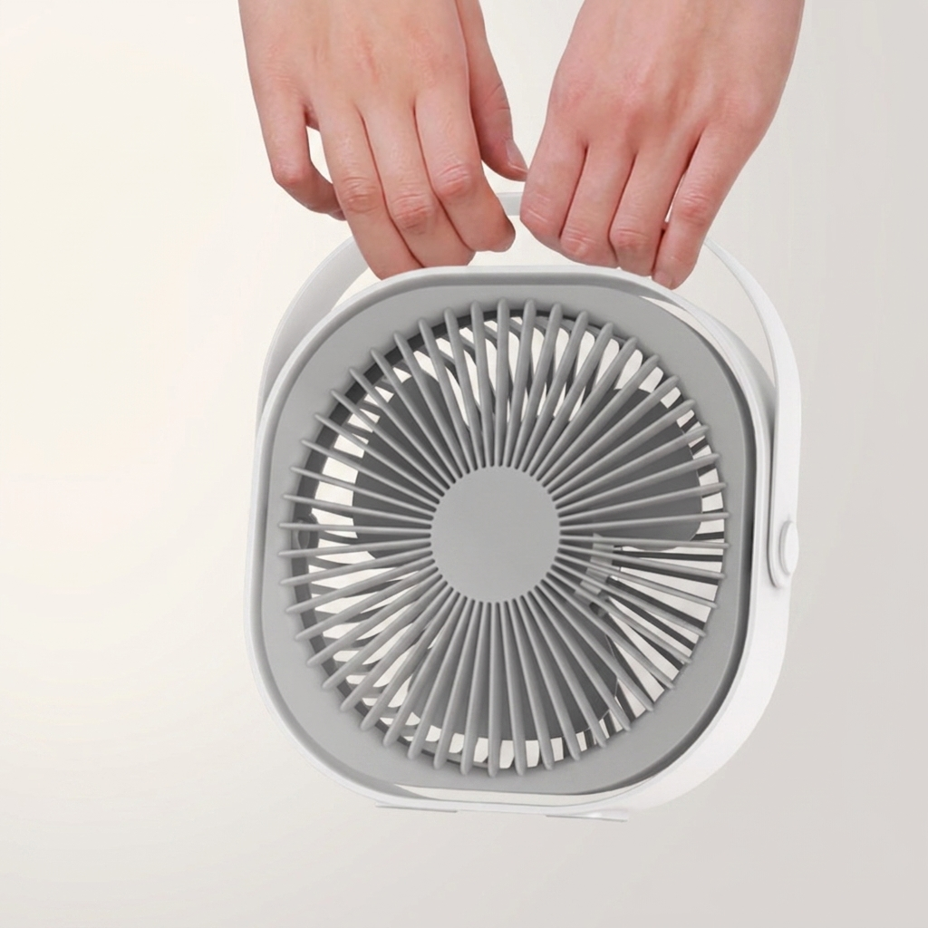 Ventilateur de bureau rechargeable
