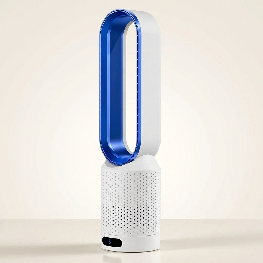 Ventilateur sans pales 3-en-1 avec chauffage et purification – vue 6
