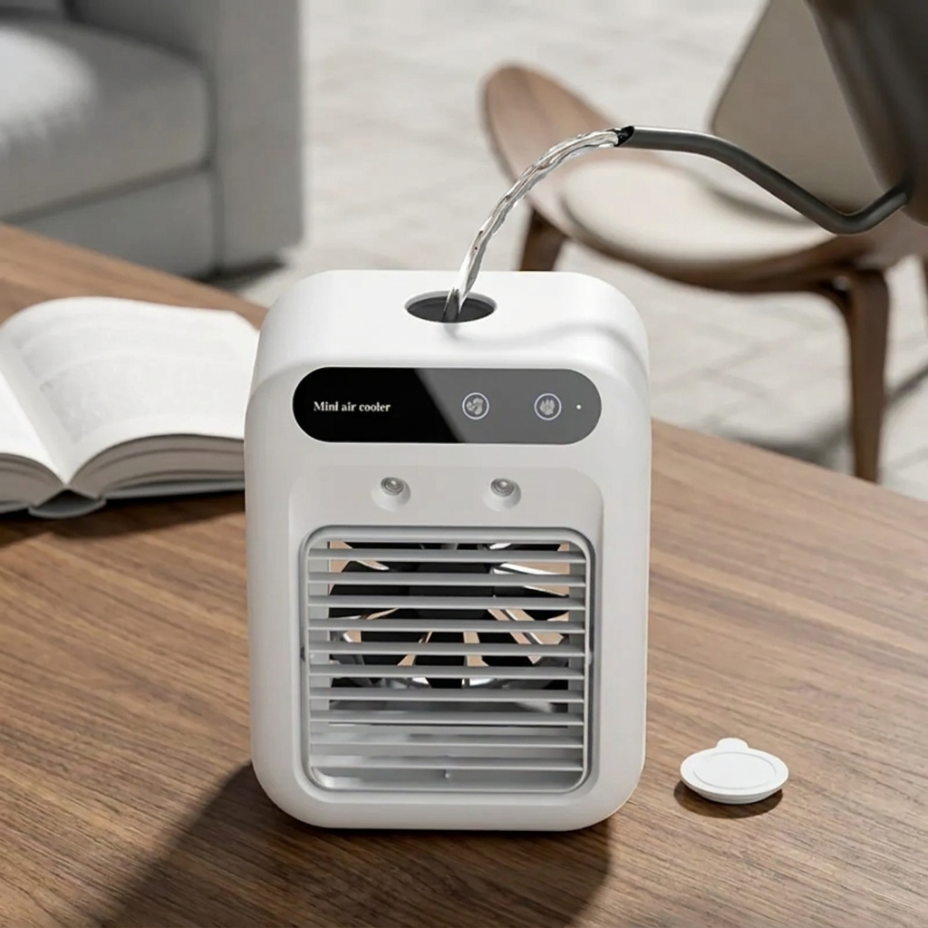Rafraîchisseur d’air brumisateur compact – détail du produit