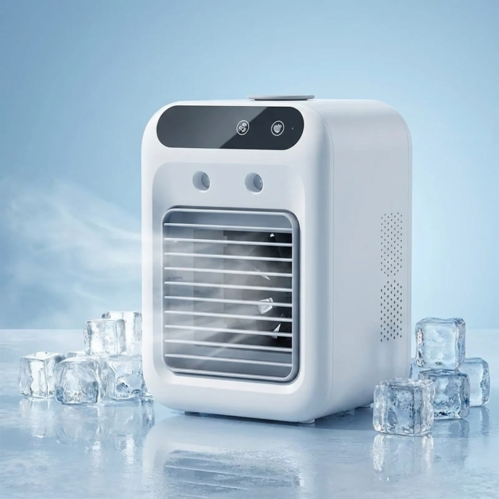 Rafraîchisseur d’air brumisateur compact – vue alternative