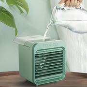 Mini rafraîchisseur d’air rechargeable – autre angle