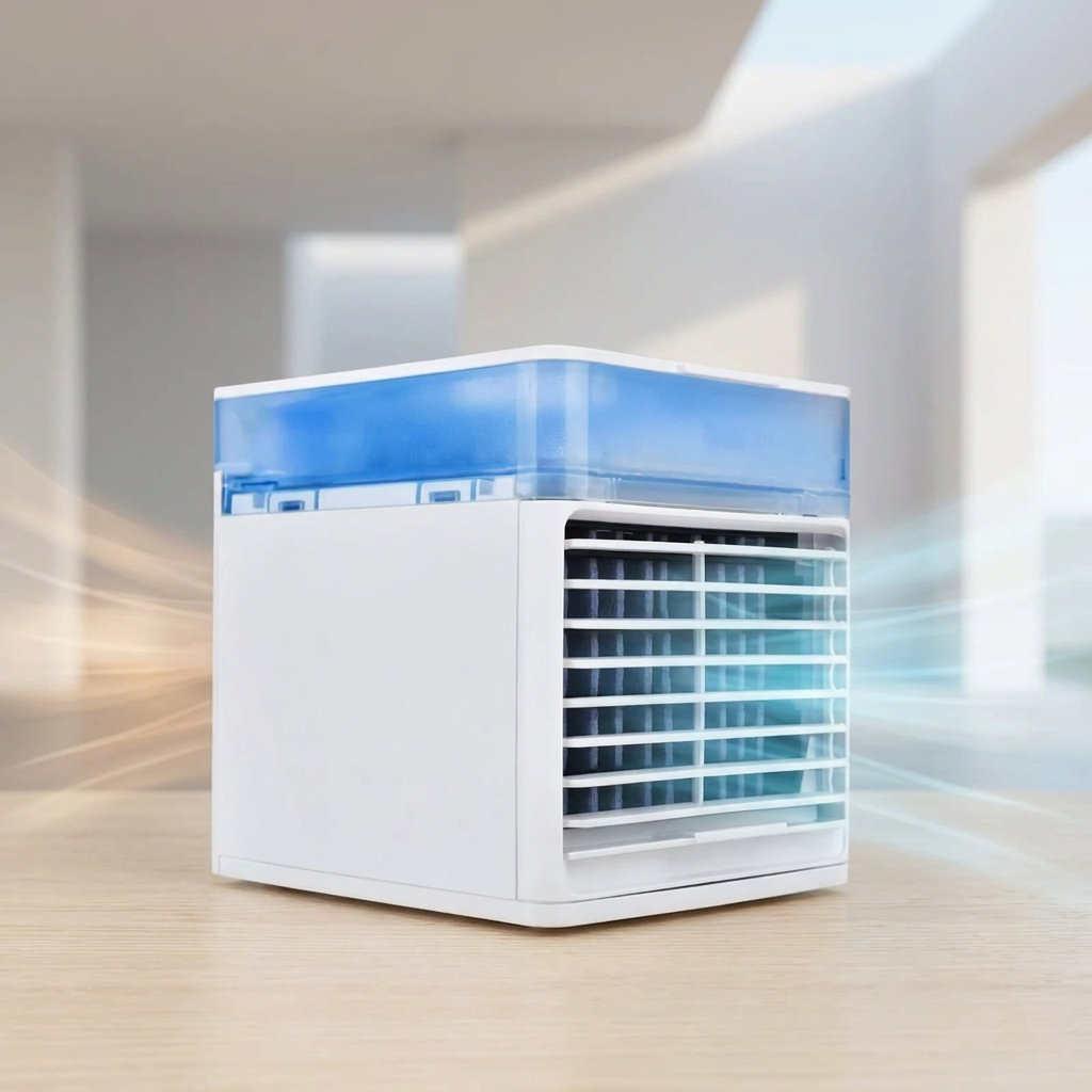 Mini ventilateur de bureau avec brumisation