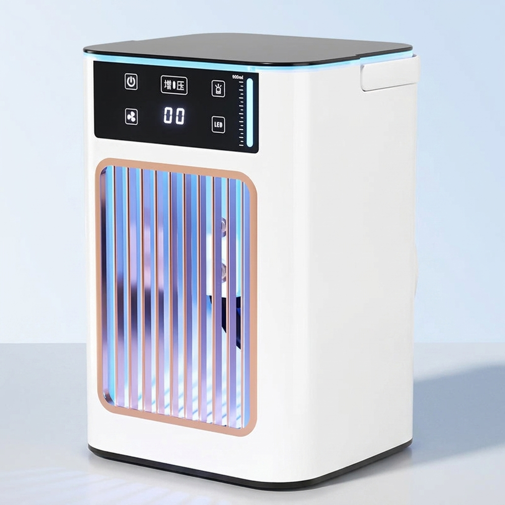 Rafraîchisseur d’air de bureau avec humidificateur – vue 6