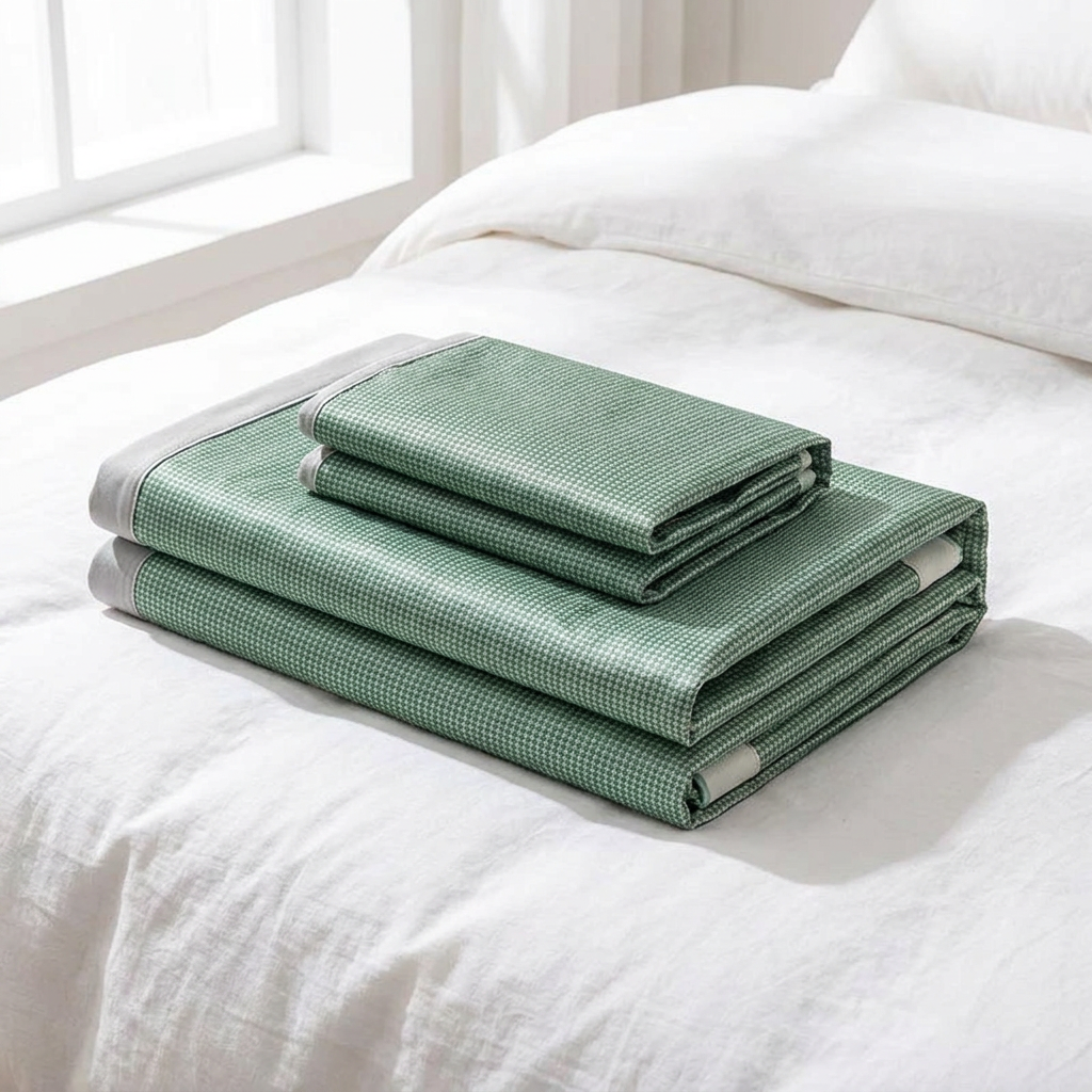 Surmatelas rafraîchissant pliable – autre angle