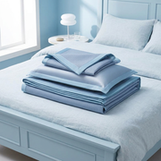 Surmatelas rafraîchissant avec taies