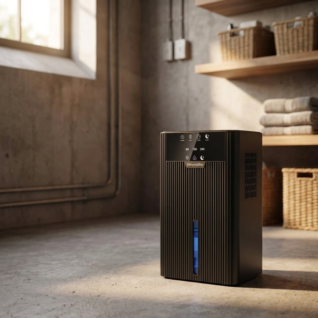 Mini déshumidificateur grande capacité – autre angle
