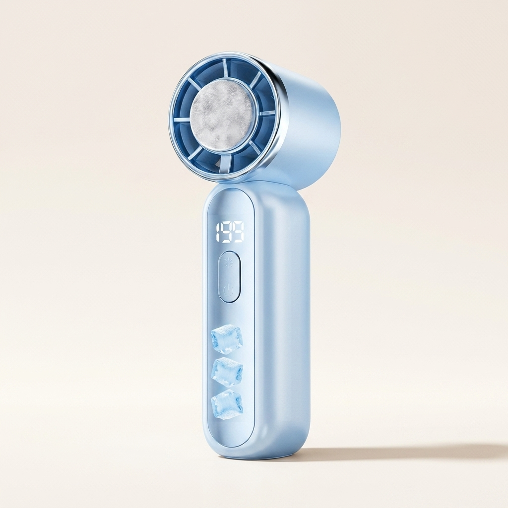 Ventilateur à main rechargeable