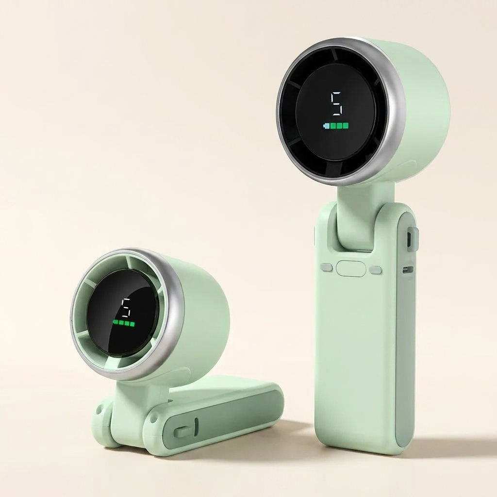 Ventilateur de voyage rechargeable – vue alternative