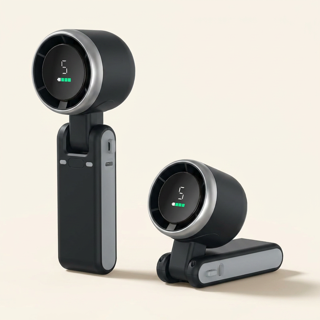 Ventilateur de voyage rechargeable – détail du produit