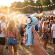 Ventilateur brumisateur à main rechargeable – présentation du produit