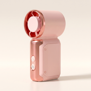 Mini ventilateur de poche rechargeable – autre angle
