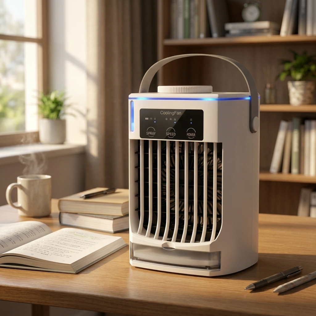 Rafraîchisseur d’air de bureau – Pierre – vue alternative
